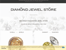 Tablet Screenshot of diamondjewelstore.com